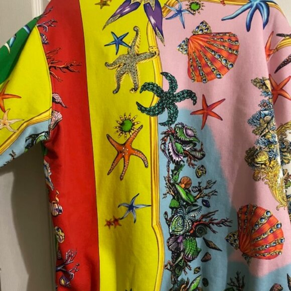 Men Versace Sweatshirt Size Large, Multi Color - Picture 6 of 6